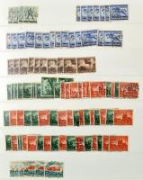 Deutsches Reich hatalmas pecsételt anyag sok teljes sorral illetve jobb értékkel (min Mi EUR 15.000,...