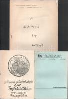 Kutyakiállítással, ebtenyésztéssel kapcsolatos vegyes kiadványok és papírok: Magyar Ebtenyésztők Ors...