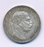 1915KB 1K Ag "Ferenc József" T:XF, patina
Adamo K5.1