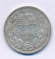 1915KB 1K Ag "Ferenc József" T:XF, karc, kis patina
Adamo K5.1