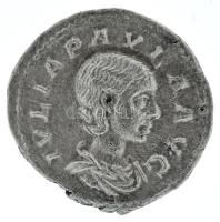 Római Birodalom 220 / Iulia Paula / Róma / Denarius Ag (2,13g) T:XF / Roman Empire 220 / Julia Paula / Rome / Denarius Ag "IVLIA PAVLA AVG / CONCORDIA" Concordia seated left, holding patera and resting left arm on chair; star in upper left field (2,13g) C:XF RIC IV 211, Seaby RSC III 6