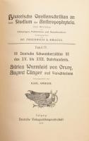 Krauss, Friedrich [Salomon]: Historische Quellenschriften zum Studium der Anthropophyteia. 1., 3., 4...