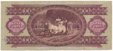 1962. 100Ft "B 282 151012" T:F elején kézírás
