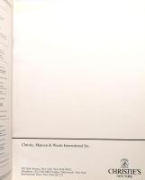 1984 Christie's New York, Nineteenth Century Paintings, Drawings and Watercolors. Kiadói papírk...
