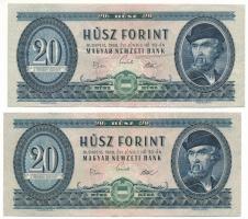 1969. 20Ft (2x) T:F Adamo F15