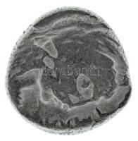 Nabateus Királyság 038-39 / IV. Aretas / Petra / Drachma Ag (3,65g) T:VF Nabataean Kingdom 38-39 / Aretas IV / Petra / Drachm Ag. Aretas IV and Shaqilat (3,65g) C:VF