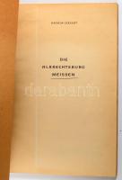 Ursula Czeczot: Die Albrechtsburg Meissen. Meissen, 1964, Rat der Stadt Meissen. Egészoldalas fekete...