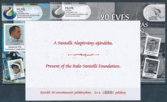 2011 90 éves a kerekesszékes vívás Magyarországon 3 db-os emlékív garnitúra