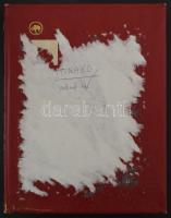 Magyar bélyegek a II. infláció időszakától kb. az 1960-as évek végéig, köztük sorok is, 16 lapos, sé...