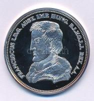 DN "Királyi koronák / 1909. 5K - I. Ferenc" Ag emlékérem (20g/0.999/38,61mm) T:PP kis patina