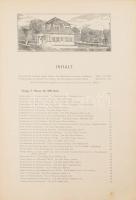 Sommer- und Ferienhäuser aus dem Wettbewerb des Woche. Berlin, 1907, Verlag Auugust Scherl. Kiadói f...