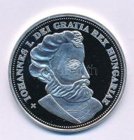 DN "Királyi koronák / 1909. 5K - I. János" Ag emlékérem (20g/0.333/38,61mm) T:PP