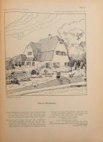 Sommer- und Ferienhäuser aus dem Wettbewerb des Woche. Berlin, 1907, Verlag Auugust Scherl. Kiadói f...