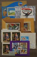 Blokkok és kisívek többletpéldányokkal, 8 lapos, A/4-es berakóban