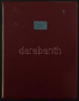 Blokkok és kisívek többletpéldányokkal, 8 lapos, A/4-es berakóban