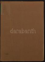 Magyar tétel / többpéldányos készlet sok régi kiadással, 8 lapos, gyenge minőségű rendező berakóban