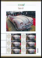 2025 Tatra 87 megszemélyesített hatos kisív dísztokban