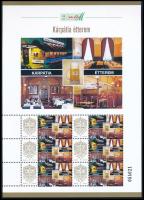 2025 Kárpátia Étterem megszemélyesített hatos kisív dísztokban