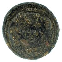 Makedónia Kr.e. 336-323 / III. Alexandrosz (Nagy Sándor) / bronz érme (5,59g) T:VF / Macedonia 336-323 BC / Alexander bronze coin "BASILEOS' Heracles right wearing lion-skin headdress (5,59g) C:VF