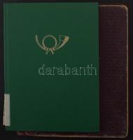 Magyar bélyegek és összefüggések 2 db A/4-es berakóban, az egyik gyenge állapotú