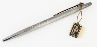 Carandache Givaudan ezüstözött toll, tokjában, h: 13,5 cm