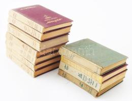 "A mai háború" sorozat 11 kötete: Fritz List: Írány Norvágia. Steff Tibor: Repülők, felszállni! Werner Flack: Így épült a Siegfried-vonal. Kesselring: Lengyelország felett. Angelo Appiotti: Málta felett. Pados Pál: Szovjetoroszország felett. Ernst von Jungenfeld: Páncélosok előre! Wolf Schenke: A sárgák háborúja. Max Graf Hoyos: Spanyolország megmentői. Paolo Zappa: Kémek háborúja. Rudolf van Wehrt: Egy nép megmenekül. A "Székely Egyetemi és Főiskolai Hallgatók Egyesülete" könyvei. Bp.,1942, Révai. Kiadói félvászon-kötés, Némelyik kötet sérült gerinccel.