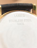 Longines La Grande Classique (L4.637.2) kvarc karóra, bőr szíjjal, d: 30 mm. Dobozban. Elem nélkül