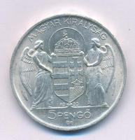 1939. 5P Ag "Horthy balra" kapszulában T:AU Adamo P8.2