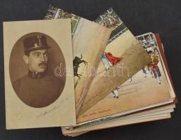 Kb. 150 db RÉGI képeslap: főleg külföldi város, közte néhány magyar város és motívum lap is / Cca. 150 pre-1945 postcards: mainly foreign town-view postcards, with some Hungarian towns and motive cards