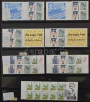 NSZK és Berlin a kezdetektől ~2000-ig hatalmas hagyatéki készlet, sok - sok ezer postatiszta és talán valamivel kevesebb bélyegzett bélyeg közte gyűjteményrészek, jobb kiadások, blokkok, sorok, bélyegfüzetek, füzet- és tekercs összefüggések, stb. Nagyrészt rendezett szép anyag 31 db A/4 berakóban, előnyomott falcmentes albumban stb, 3 hullámkarton ládában. Nagy gyűjtőnek, felbontásra vagy továbbadásra ajánljuk!