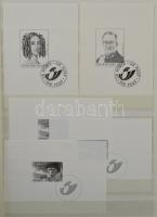 Nagy Britannia gyűjtemény a kezdetektől 1989-ig, nagyrészt bélyegzett, sok postatiszta sorral a mode...