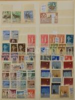 Lengyelország párhuzamosan gyűjtött postatiszta és bélyegzett gyűjtemény a kezdetektől az 1990-es év...