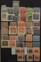 Lengyelország párhuzamosan gyűjtött postatiszta és bélyegzett gyűjtemény a kezdetektől az 1990-es év...