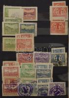 Lengyelország párhuzamosan gyűjtött postatiszta és bélyegzett gyűjtemény a kezdetektől az 1990-es év...