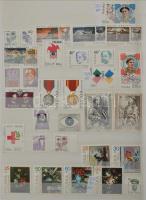 Lengyelország párhuzamosan gyűjtött postatiszta és bélyegzett gyűjtemény a kezdetektől az 1990-es év...