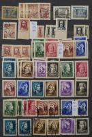 Csehszlovákia nagyon tartalmas gyűjtemény másodpéldányokkal, sok jó kiadással, blokkokkal, kisívekke...