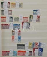 Postatiszta norvég gyűjtemény 1940-2006 A/4 berakóban + néhány száz bélyegzett norvég, svéd, finn bélyeg A/4 berakóban