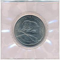 1980. 100Ft Ni "Szovjet-magyar közös űrrepülés" eredeti lezárt fóliatokban T:UNC kis patin...