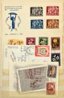 Hagyaték: magyar és külföldi bélyegek, levelek, alkalmi bélyegzések stb. főleg régebbi anyag A/4 ber...