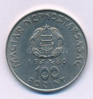 1980. 100Ft Ni "Szovjet-magyar közös űrrepülés" T:AU Adamo EM61