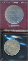 1981. 100Ft "Bulgária 1300 éves" Cu-Ni-Zn eredeti műbőr tokban + 1983. 100Ft Cu-Ni "FAO - Több gabonát a világnak" műbőr tokban, tanúsítvánnyal T:AU, patina Adamo EM67, EM72