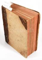 XVIII sz. Kézzel írt munka, különféle művek kézzel írt másolata. Ismeretlen szerző, szerzők sok száz...