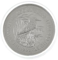 Ausztrália 1992. 30$ Ag "Kookaburra" kapszulában (1000g/0.999/101mm) T:UNC Australia 1992. 30 Dollars Ag "Kookaburra" in capsule (1000g/0.999/101mm) C:UNC Krause KM#181