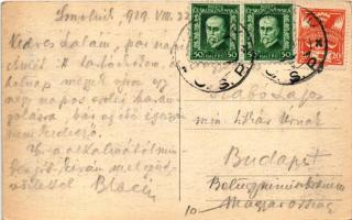 1929 Szomolnok, Schmölnitz, Smolník; Szomolnoki tó / Smolnicke Pleso / Schmöllnitzer Teich / lake (E...