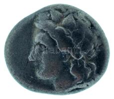 Ókori Görögország / Thesszália Kr.e. 400-334 / Lamia / Hemidrachma Ag (3,81g) T:XF,VF patina / Ancient Greece / Thessalia 400-334 BC / Lamia / Hemidrachm Ag. Beardless head of Dionysus facing left, his head wearing a vine wreath / Amphora topped with a vine leaf; in the field to the right, a prochous (3,81g) C:XF,VF patina