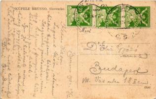 1924 Borosznófürdő, Brusno-kúpele (Borosznó, Brusznó, Brusno); fürdő / spa (EK)