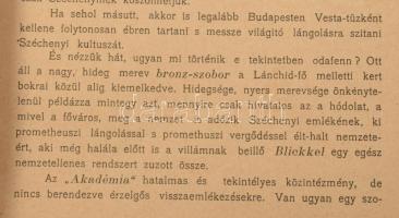 Gergely György: Ismerjük-e gróf Széchenyi Istvánt? h. é. n. Berger ny. Máramarossziget. 16 p. Kiadói...