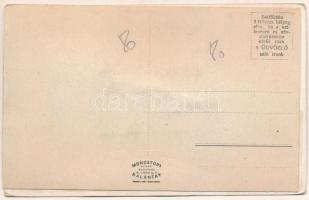 Kassa, Kosice; Széchenyi liget, leporellolap 10 mini képpel / park, leporellocard with 10 images