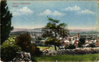 Divaca, Divacca (Küstenland); general view (worn corners)