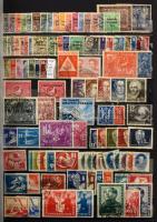 NDK gyűjtemény 1947-1990 2 db Lindner A/4 berakóban, benne a jó blokkok és jó sorok stb. Magas katalógusérték! / GDR collection 1947 -1990 in 2 Lindner stockbooks, including good blocks and good sets, etc. (Mi EUR 3.100.-)